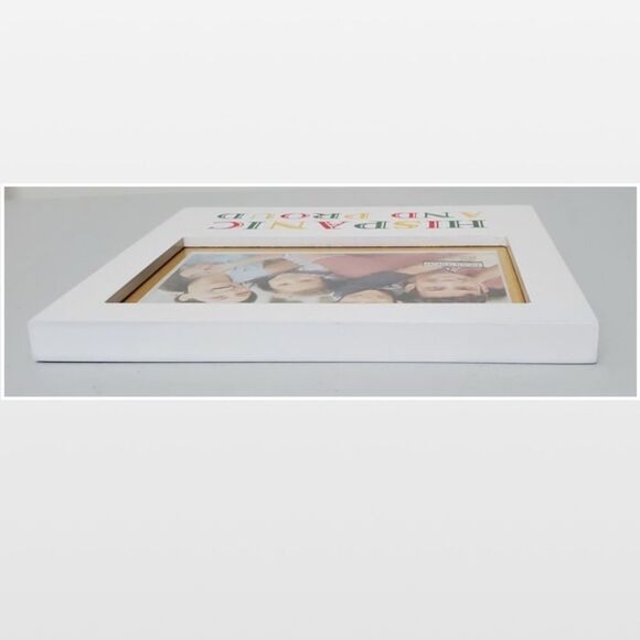 New Hispanic White 4X6 Picture Frame - Picture 12 of 14